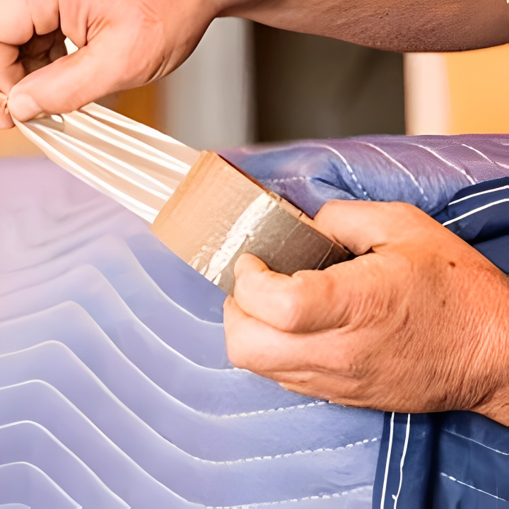 Transport d'objets antiques à Paris